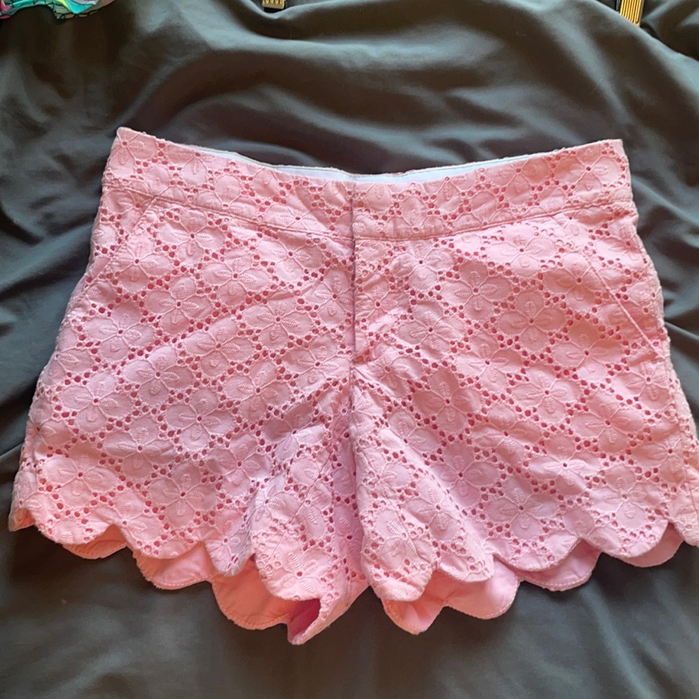 Lilly Pulitzer pink buttercup shorts